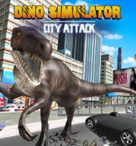 Dino Simulator City Attack